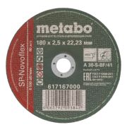 Круг отрезной 180*2,5*22 Metabo SP-Novoflex