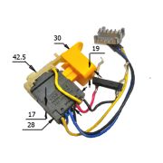 Выключатель (№185) шуруповерт с радиатором