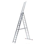 Лестница алюминиевая Вершина 3х16 3-х секционная