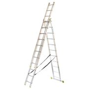 Лестница алюминиевая Вершина 3х11 3-х секционная