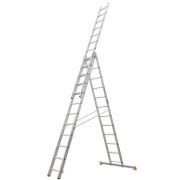 Лестница алюминиевая Вершина 3х13  3-х секционная