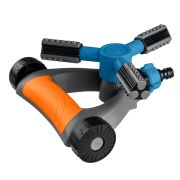 Распылитель GRINDA PROLine RR-Pro круговой, 250 м2 поливочный, на подставке с колёс, 3 проф сопла