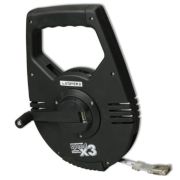 Лента STAYER «PROFESSIONAL» PRORacer 50м мерная геодезийная металлическая, редукторный механизм 3:1