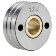 Ролик механизма подачи проволоки 30*10*12 (U) 1,0/1,2 мм MIG 5000