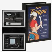 Набор инструментов TUNDRA, пластиковый кейс «Книга»(24 предмет)
