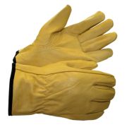 Перчатки «Драйвер» желтые, кожаные, с подкладкой (ДОКА)(RX 5003,10АВ)
