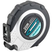 Рулетка Gross 20м/13мм геодезическая, закр. корпус, металлическая лента, нейлон