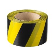 Лента ЗУБР «МАСТЕР» сигнальная цвет черно-желтая, 75мм х 200м