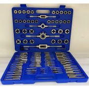 Набор метчиков и плашек 110 предм.пласт.кейс