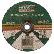 Круг зачистной 230*6,0-22,23 Hitachi