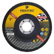 Круг шлифовальный лепестковый торцевой Pegatec 125*22 (ZА80) нерж.сталь