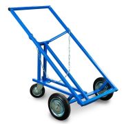 Тележка TOR КБ-2 для металлических бочек, 250 литая+160 поворотное