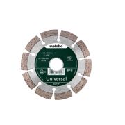 Диск алмазный универсальный 125x22.2 мм Metabo сегмент (блистер)