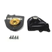 Редуктор в сборе AC-F-700/700E/700EV 16(крышка лев/прав.прокладка,шестерня бронз. 24зуба,болты)