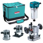 Фрезер Makita RT0700CX2 кромочный (710 Вт, 30000об.)