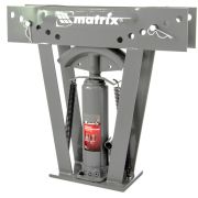 Трубогиб Matrix гидравлический, 12 т, башмаки 1/2«–2»