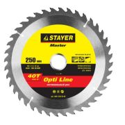 Диск пильный 250*30/32*40Т Stayer «OPTI-Line»