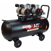 Компрессор BRAIT KB-2700/90х2 PRO безмас. (450л/мин,90л,2.7кВт)