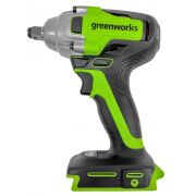 Гайковерт акк. Greenworks GD24IW400 (24В,400Нм,без АКБ и ЗУ)