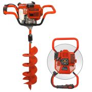 Мотобур CARVER AG-252/200 PRO со шнеком д.200 мм, d пос=23мм, 52см.куб.