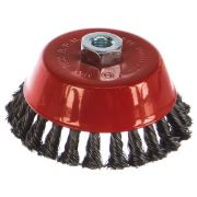 Корщетка 125 мм, М14 чашка витая проволока для УШМ USP