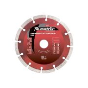 Диск алмазный MATRIX Professional отрезной сегментный115*22,2 сухая резка