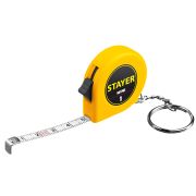 Рулетка STAYER брелок Mini, 1м х 6мм