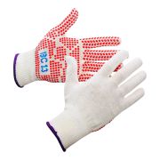 Перчатки раб. трикотаж. х/б с вкрап. из ПВХ ВС-13