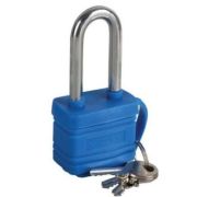 Замок ЗУБР «ЭКСПЕРТ» навесной всепогодный, удлиненная дужка, 50мм