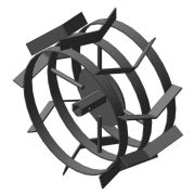 Грунтозацепы (пара) к м/б  д.380мм, ш.180мм(3 обода, длина втулки 82мм, S-24)