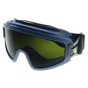 Очки защитные закрытые c непрямой вентиляцией ЗН11 PANORAMA StrongGlass (2C-1,2PC)темно-синий корпус