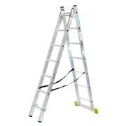 Лестница алюминиевая Вершина 2х7  2-х секционная