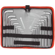 Набор ЗУБР Эксперт ключи имбусовые 1,5-10мм, 18пр.