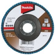 Круг шлифовальный лепестковый Makita 125 х 22,23 мм Z40