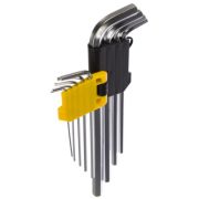 Набор STAYER ключи 1.5-10мм 9пр. имбусовые длинные HEХ