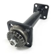 Трансмиссия левая Заря с корпусом в сборе