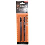 Пилки для лобзика Вихрь Т308ВF по дереву,ламинату,чистый рез 116x90мм, 2 шт