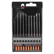 Пилки для лобзика Вихрь по дереву и металлу, рабочая длина 50-75мм, 10шт