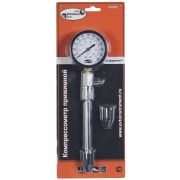 Компрессометр АВТОДЕЛО прижимной, стрелочный, бензин, блистер