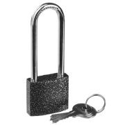 Замок STAYER навесной, металлический корпус, удлиненная дужка, 38 мм