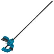 Струбцина Gross 900мм реечная, быстрозаж, пистолет.типа,пошаг.механизм,пласт.корп.