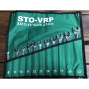 Набор комбинированных ключей STO-VRP 11 предм. 8-22мм, на полотне