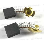 Щетка (№466) Rezer DWT, Sturm, Kolt, 2,3кВт, (2 шт) Пружина, пятак-уши (2 шт/блистер