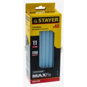 Стержни клеевые STAYER 11х200мм 40шт прозрачные по стеклу и пластику