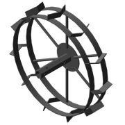 Грунтозацепы (пара) к м/б  д.585мм, ш.120мм(2 обода, втулка S-32, длина втулки 205мм)