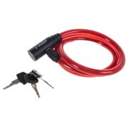 Замок ЗУБР «МАСТЕР», тросовый, 3 ключа в комплекте, длина троса 950мм, d 10мм