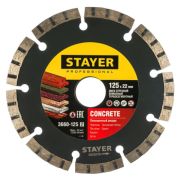 Диск алмазный Stayer Universal сегментный 125*22