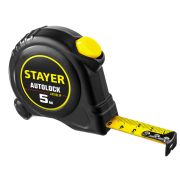 Рулетка STAYER AutoLock 5м/19мм с автостопом