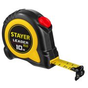 Рулетка STAYER Leader 10м/25мм с автостопом