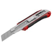 Нож Matrix металлический, выдвижное лезвие, 25мм